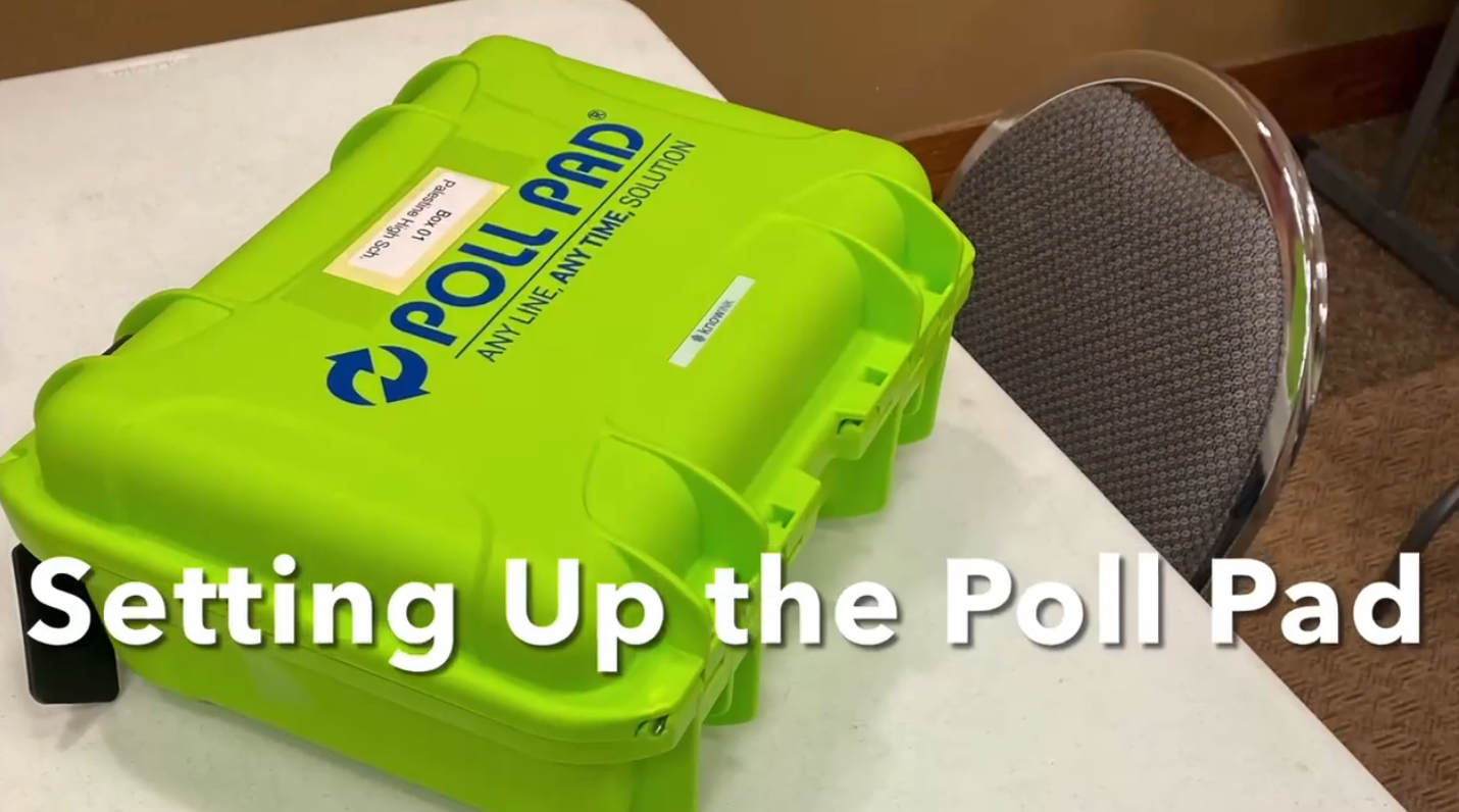 Setting Up the Poll Pad