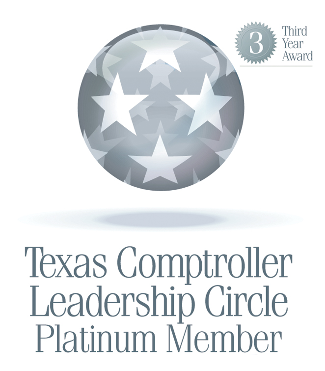 Texas Comptroller Leadership Circle Platinum Member